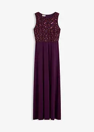 Robe longue brodée de sequins, bonprix