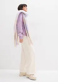 Gilet raccourci en maille oversize, bonprix