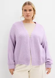 Verkürzte Oversize Grobstrickjacke, bonprix