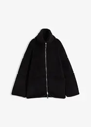 Oversize Teddy-Fleece Jacke, bonprix
