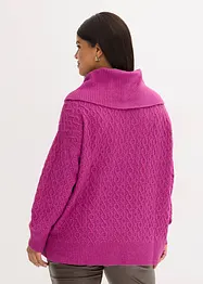 Pull à motif torsadé, bonprix