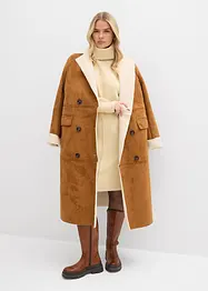 Robe en maille avec couture décorative, bonprix