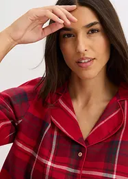 Pyjama en douce flanelle de coton avec pochette cadeau, bonprix