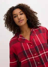 Pyjama en douce flanelle de coton avec pochette cadeau, bonprix