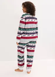 Pyjama en coton doux avec pochette cadeau, bonprix