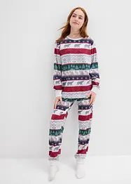 Pyjama mit weicher Bio-Baumwolle (2 tlg. Set), bonprix