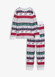 Pyjama mit weicher Bio-Baumwolle (2 tlg. Set), bonprix