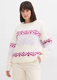 Pull à motif norvégien, bonprix