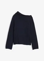Pull oversize côtelé, bonprix