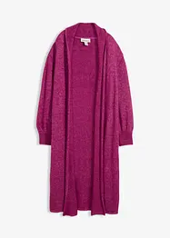 Langer Strickmantel in Hairy Optik, bonprix