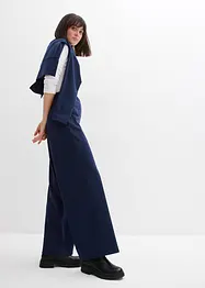 Marlenehose aus bequemen Punto di Roma, bonprix