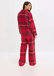 Pyjama en douce flanelle de coton avec pochette cadeau, bonprix