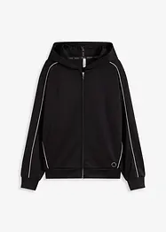 Oversized Funktions-Kapuzenjacke, schnelltrocknend, bonprix