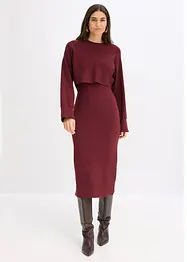 Gestricktes Kleiderset (2-tlg. Set), bonprix