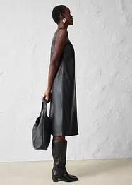 Robe en cuir d’agneau nappa, bonprix