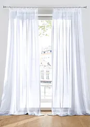 Voilage en batiste finement texturé (1 pce), bonprix