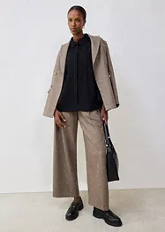 Bluse mit Seidenanteil, bonprix