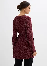 2-in-1 Umstands- und Stillblusenkleid aus fließender Viskose, bonprix
