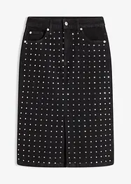 Jeansrock mit Strassapplikation, bonprix