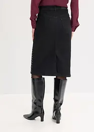 Jeansrock mit Strassapplikation, bonprix
