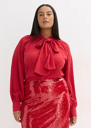 Chemisier à col lavallière, bonprix