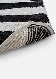 Tapis de bain au motif zèbre, bonprix