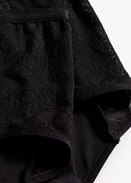 Lot de 2 culottes menstruelles en microfibre, flux modéré, bonprix