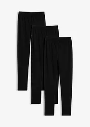 Thermo-Leggings aus elastischem Baumwoll-Mix (3er Pack), bonprix