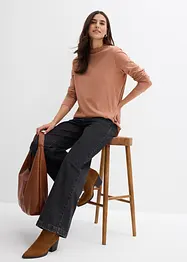 Langarmshirt aus Baumwollmix, bonprix