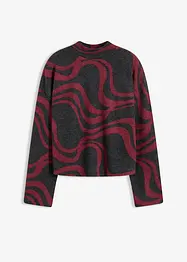 Kuschel-Rippshirt, bonprix