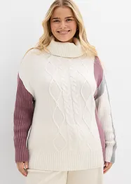 Pull col roulé, bonprix
