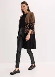 Gilet long en maille, bonprix