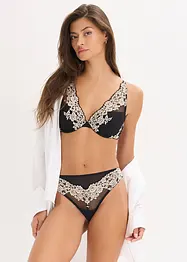 Schalen-BH aus zweifarbiger Spitze, bonprix