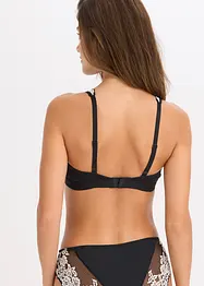 Soutien-gorge bralette orné de dentelle, sans armatures, bonprix