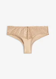 Slip brésilien avec broderies, bonprix