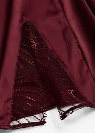 Nuisette en satin avec broderies, bonprix