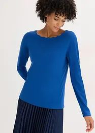 Wellenkanten Shirt aus Punto di Roma, bonprix