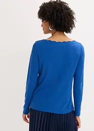 Wellenkanten Shirt aus Punto di Roma, bonprix