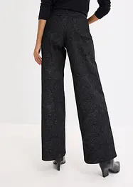 Pantalon large en coton extensible, bonprix