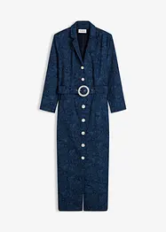 Twillkleid mit Gürtel (2-tlg.-Set), bonprix