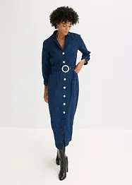 Twillkleid mit Gürtel (2-tlg.-Set), bonprix