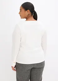 T-shirt à manches longues en popeline, bonprix