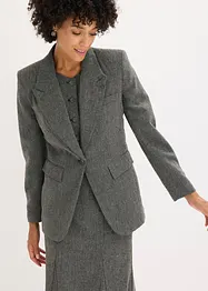 Blazer aspect tweed, bonprix