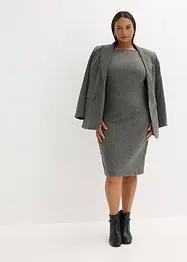 Robe fourreau en Punto di Roma, bonprix