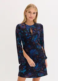 Minikleid aus fließendem Samt, bonprix