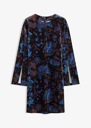 Minikleid aus fließendem Samt, bonprix