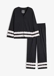 Pyjama en douce viscose mélangée, bonprix