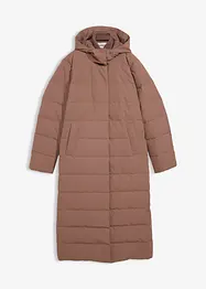 Doudoune longue et déperlante en duvet, bonprix