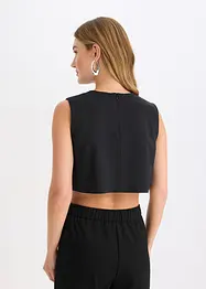 Top sans manches en coton mélangé, bonprix