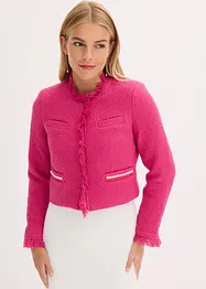 Cropped Bouclé-Blazer, bonprix